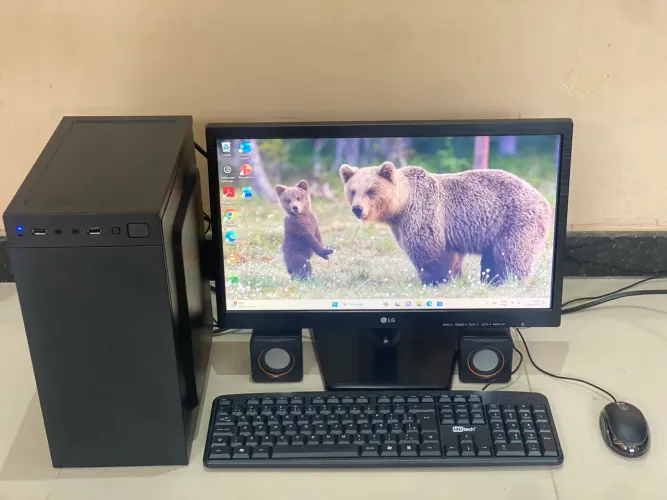 Vendo PC completo ssd 256gb memória ram 8gb ddr3 Intel Pentium 2.60GHZ