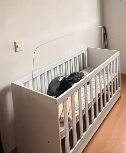Berço 3 em 1 branco 