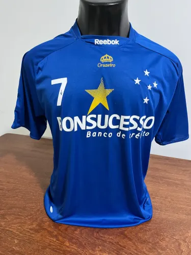 Camisa Cruzeiro de Jogo Reebok 2009 G