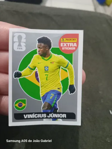 Figurinha Vinícius Junior Rara