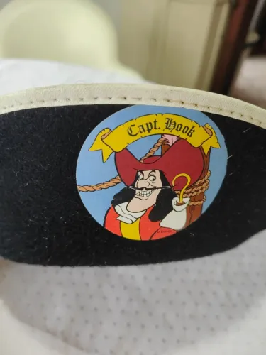 Chapéu Capitão Gancho original Disney