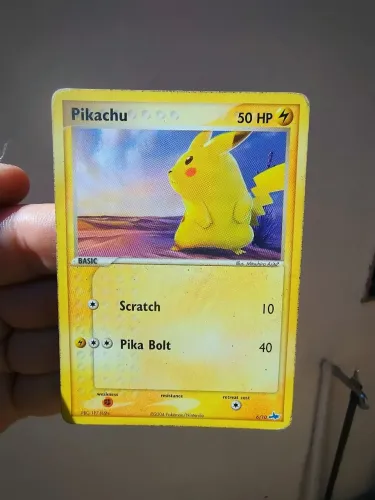 Carta Pokémon Pikachu Original