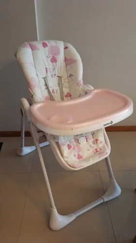 adeira De Alimentação Safety 1st Feed Pink Sky Cor Branco/Rosa