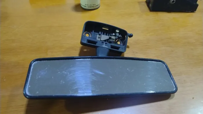 Espero retrovisor FIAT 147 ano 1976 c/ luz