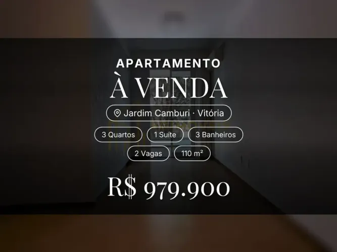 Viva o Melhor de Jardim Camburi: Apartamento com 3 Quartos