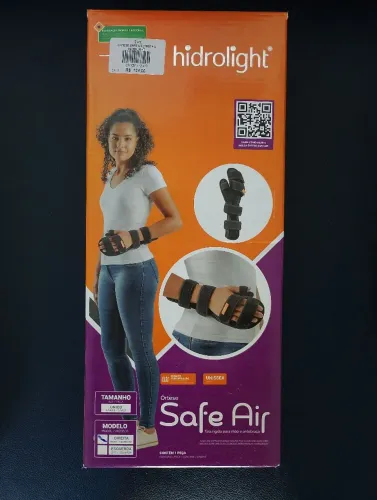 Tala rígida para mão e antebraço
