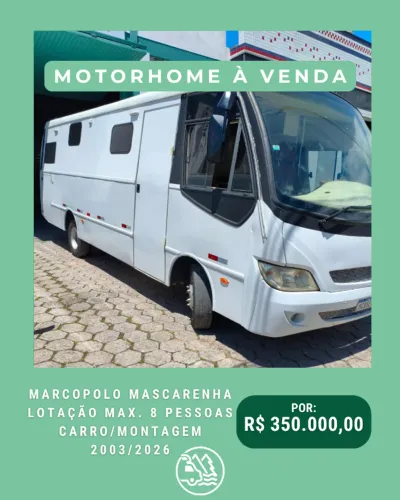 MOTORHOME MICRO-ÔNIBUS À VENDA