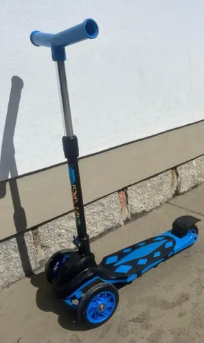 Patinete infantil 3 rodas DM Toys azul