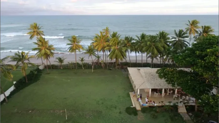 Casa temporada em Jaua pé na areia, 4 quartos - Cama para 12 pessoas