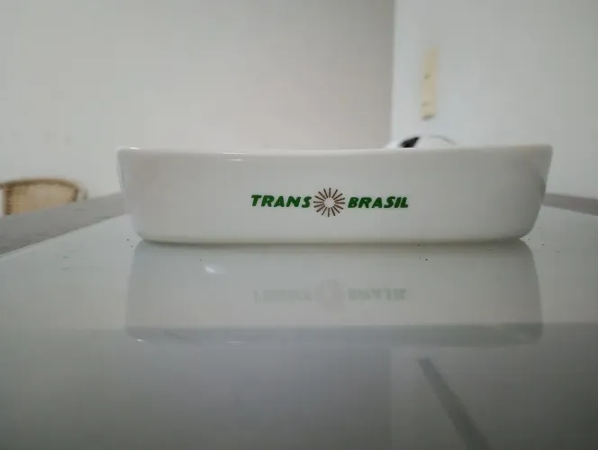Tigela de Porcelana Trans Brasil