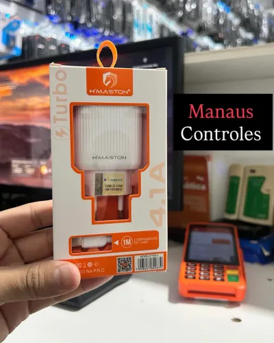 Carregador Tipo C para Celular H?maston ( completo )