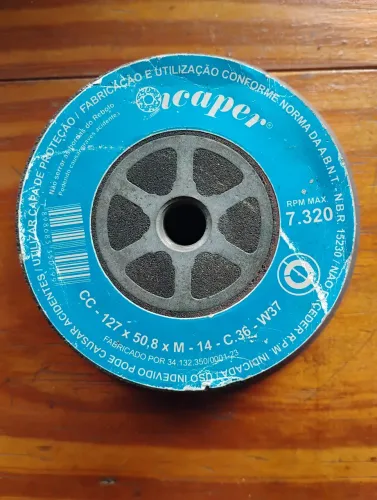 Dois Discos copo cônico.