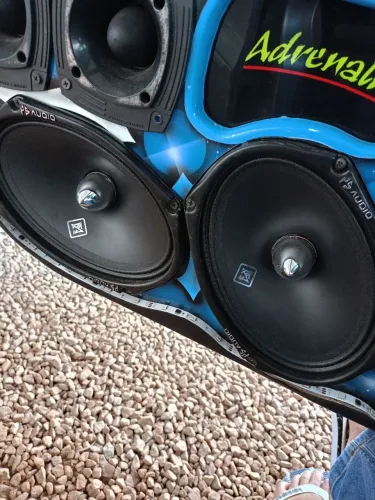 2 pares de 6×9 PS áudio semi novo 260 RMS 