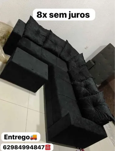 Sofa 2 e 3 lugares novo