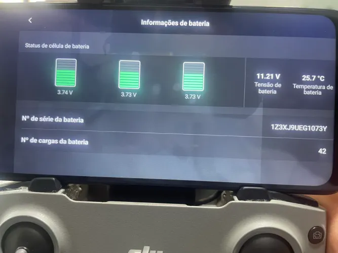 Bateria drone dji air 2