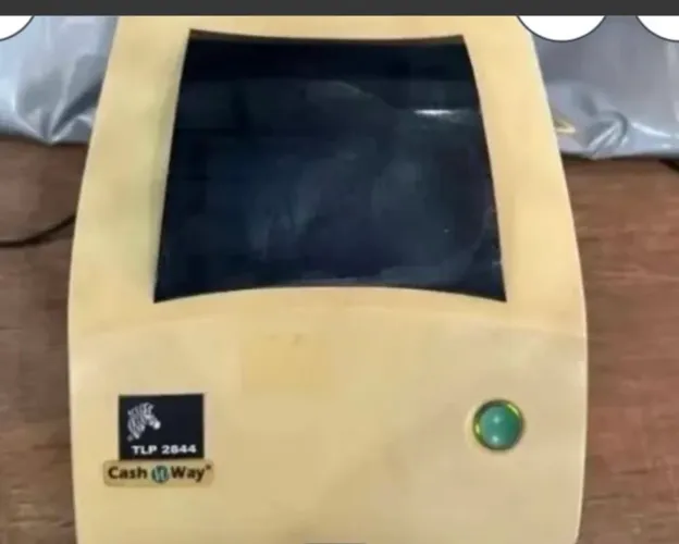 Máquina para código de barras