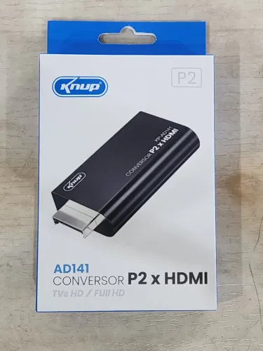 Adaptador HDMI para play 2 e ps3 