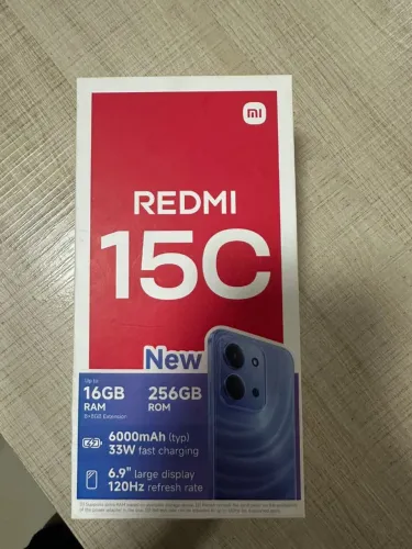 Celular redmi 15c 256 GB