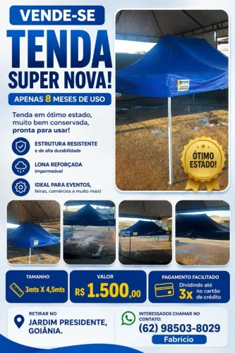 Vende-se Tenda