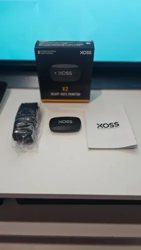 Cinta peitoral de monitoramento cardíaco xoss x2 Bluetooth
