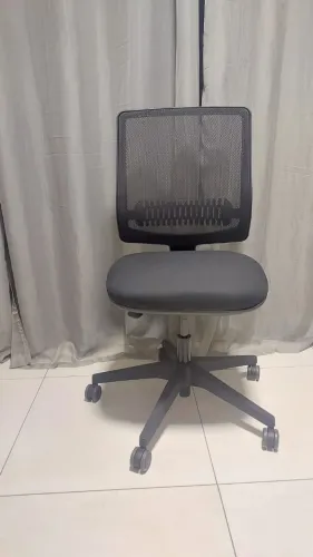 Cadeira Flexform Tipo B Com Apoio De Braços - Preta - Usada