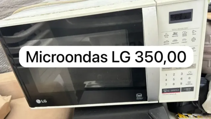 microondas lg 23 litros -