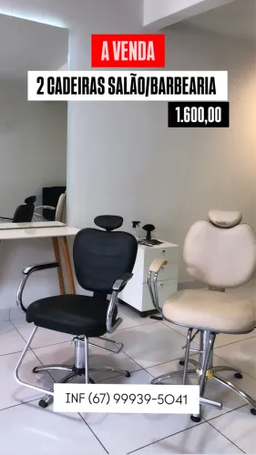 CADEIRAS SALÃO/BARBEARIA 