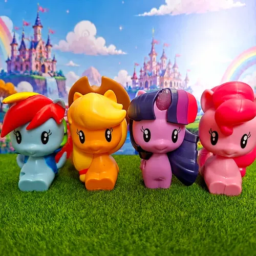 My Little Pony G4 McDonald's - Lote com 4