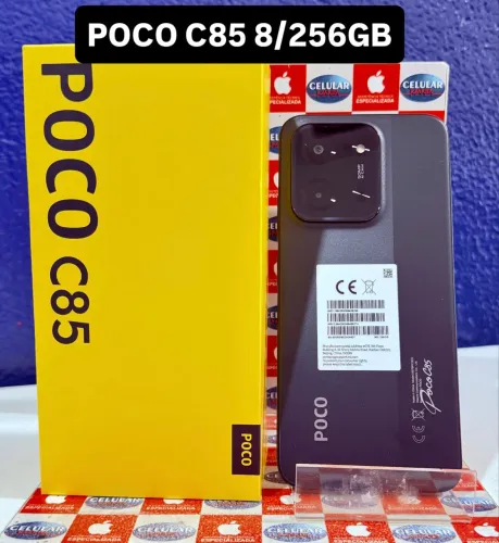 Vendo POCO C85 8/256GB NFC NOVO PRONTA ENTREGA