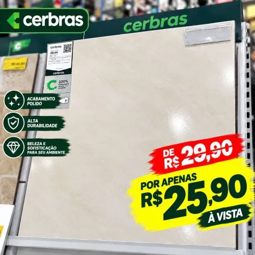CERÂMICA EM PROMOÇÃO