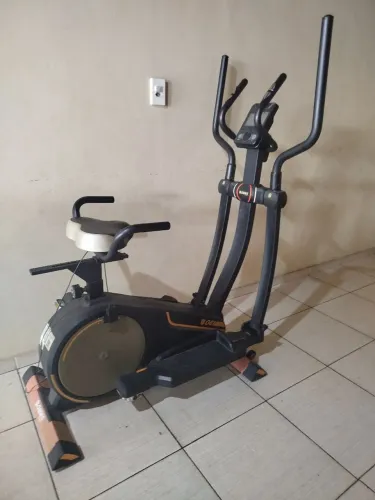 Elíptico com bicicleta 