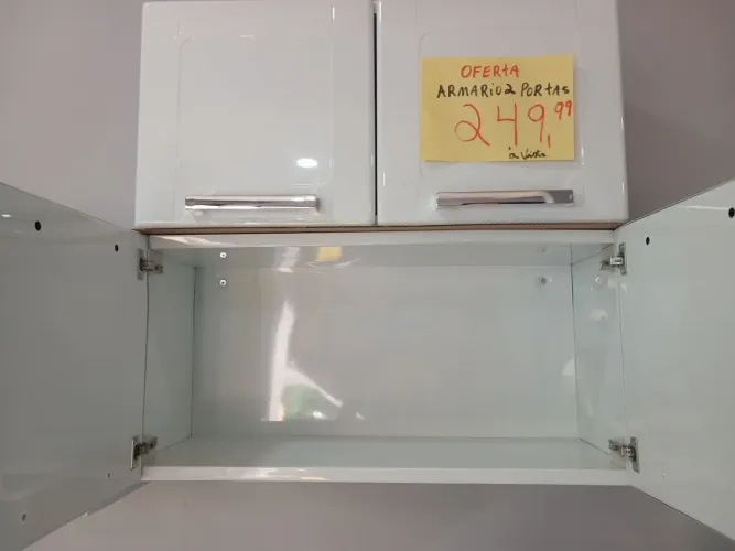 Armário aéreo 2 portas - Aço Bertolini 