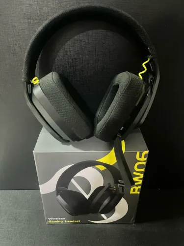 Headset sem fio BINNUNE BW06 Dongle USB 2.4 GHz e bluetooth novo na caixa