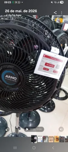 Ventilador Arno de mesa.