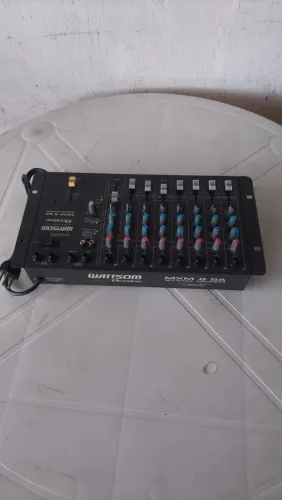 Mesa de som Wattson MXS 8 canais