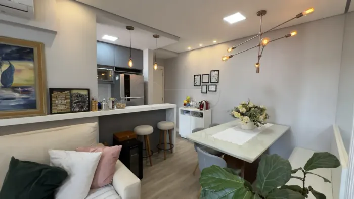 Apartamento com 2 Quartos Sendo 1 Suíte Para Locação No Condomínio Alto da Boa Vista Em Li
