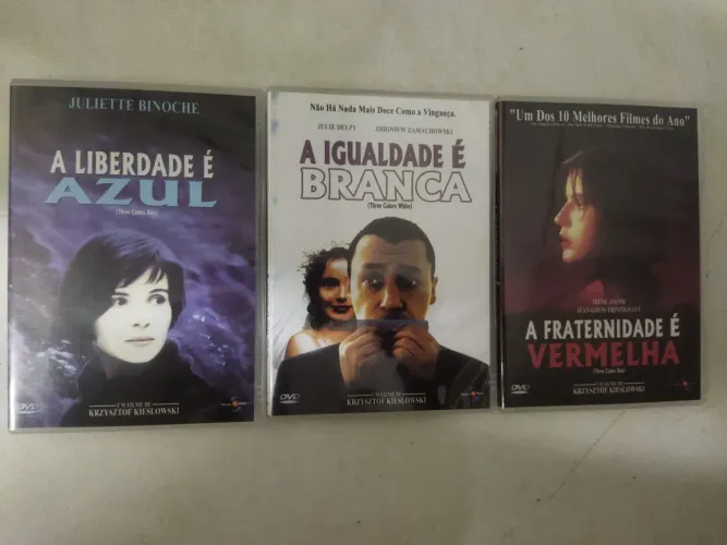 Dvds Trilogia das Cores