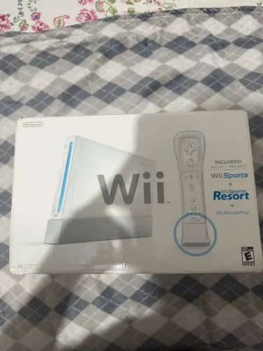 Nintendo Wii Branco - Completo - Seminovo + Conversor HDMI
