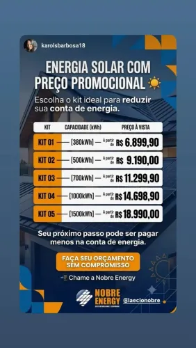 Energia Solar Promocional