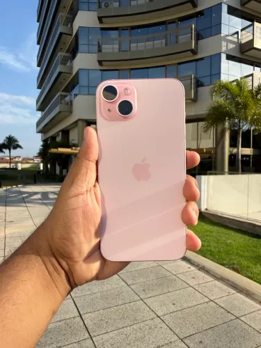 15 ROSA PINK DE 128GB ( APARELHO SEMINOVO )