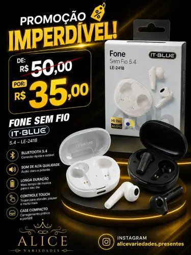 Fone Bluetooth
