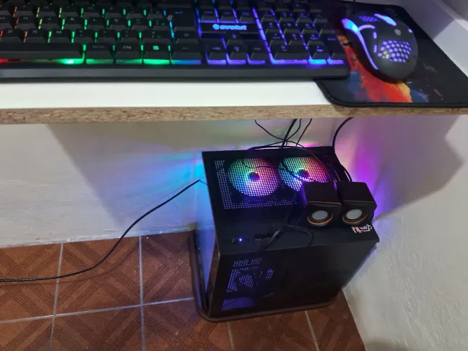 Pc Gamer I5 8gb Hd 500gb + Monitor 19 + Kit Gamer+ Wifi