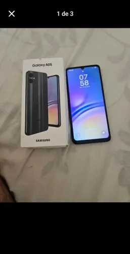 Celular A05 caixa e nota fiscal