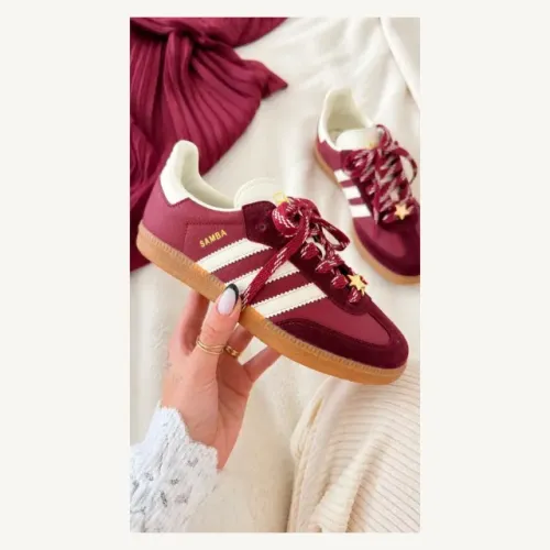 Tênis Adidas Samba Bordô Tam. 35 e 36