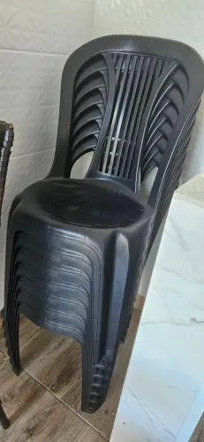 Kit 7 cadeiras plástica novas sem uso