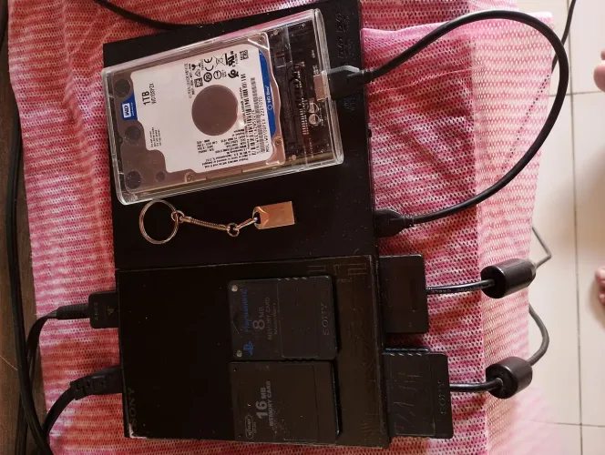 PS2 em estado de novo!