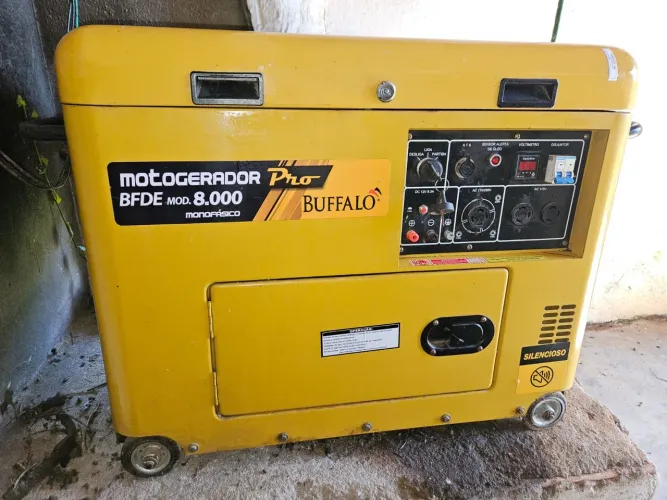 Gerador de energia 8kv diesel
