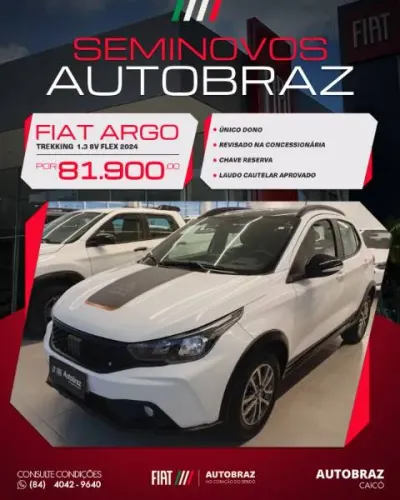 Fiat Argo Trekking 1.3 8V Flex 2024