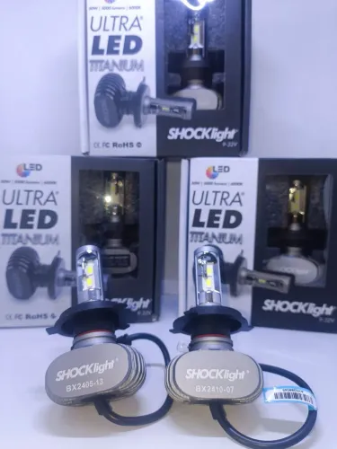 Ultra LED Titanium H4
