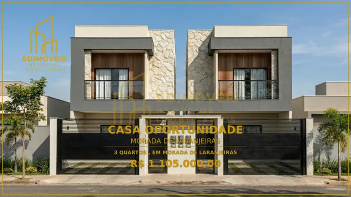 Morada de Laranjeiras: linda casa com 3 quartos e espaço gourmet!